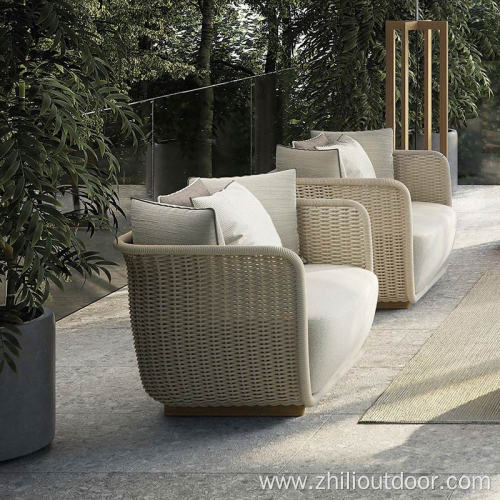 wicker sofa chair set patio furniture sofa